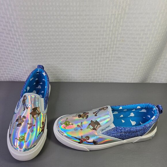 Disney Pixar Shoes - Disney Pixar Toy Story Holographic Slip-On Sneakers